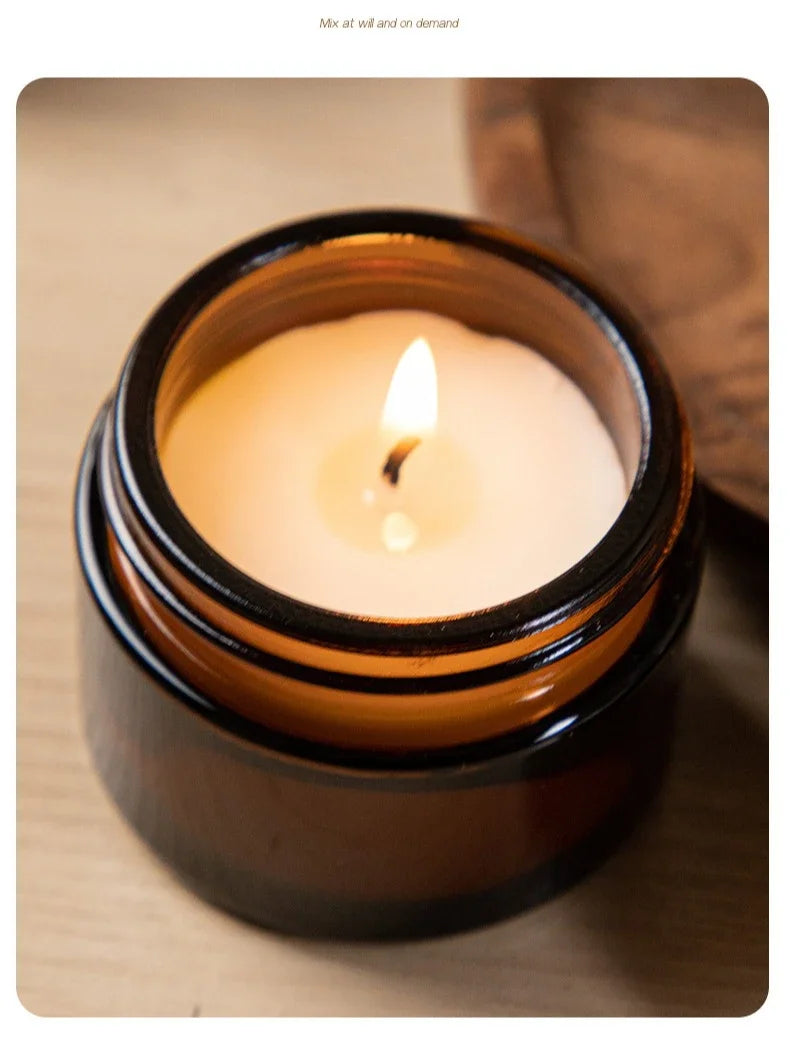 AROMA Natural & Chemical-Free Scented Candle - Home Fragrance Made with Plant Wax & Essential Oils