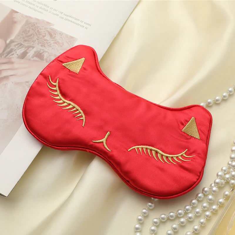 Foxy Silk Eye Mask - For Sleep & Deep Rest