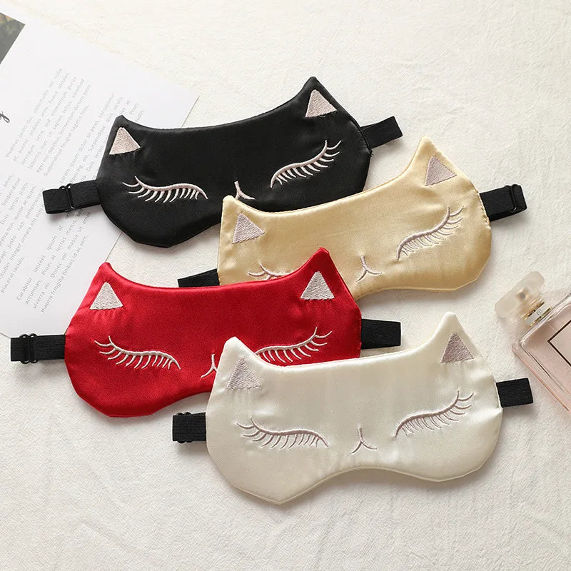 Foxy Silk Eye Mask - For Sleep & Deep Rest