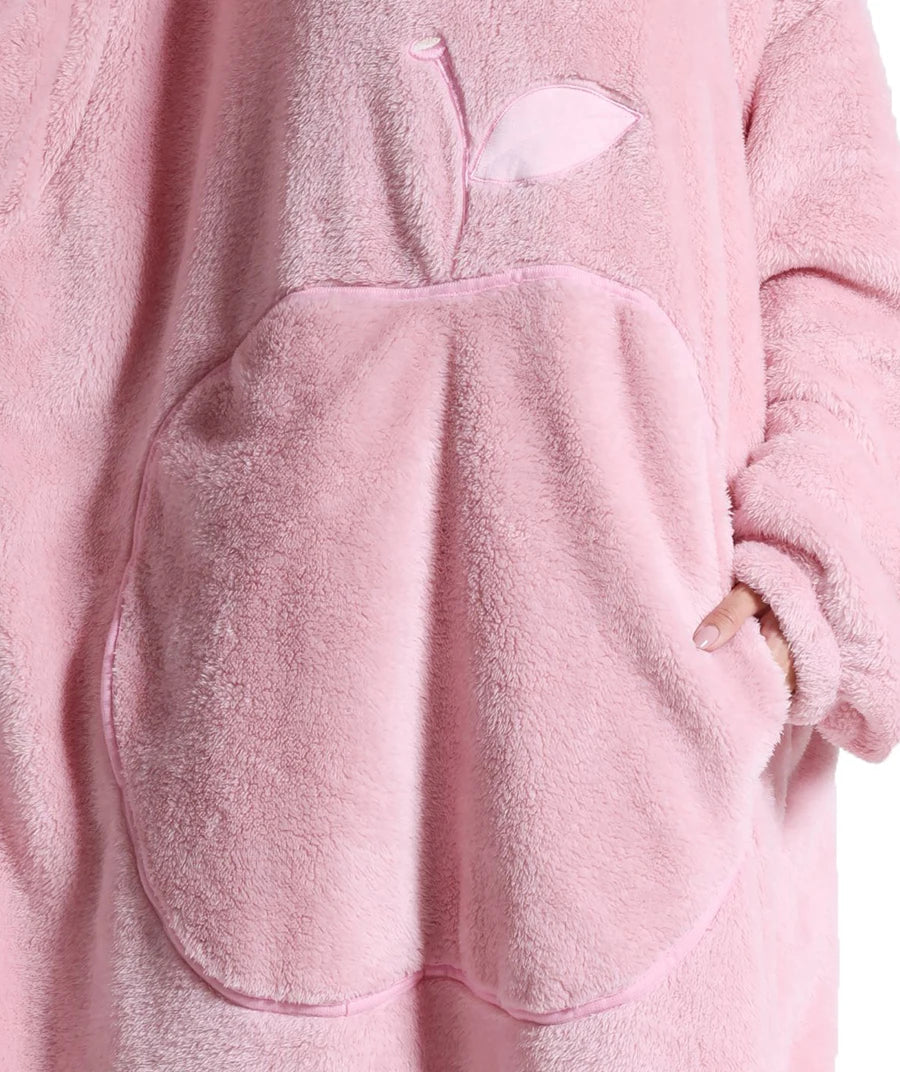 Cloud Blanket Hoodie - Oversized Cosy Loungewear with Hood & Sleeves